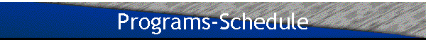 Programs-Schedule